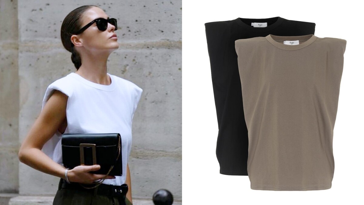 The Frankie Shop Eva Sleeveless T-Shirt