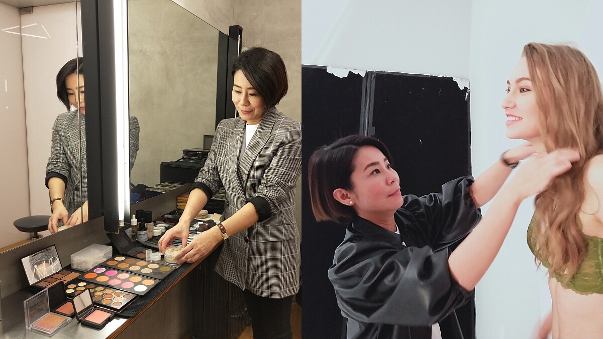 和天后級藝人出國工作，化妝箱卻沒飛到，一樣化妝品都沒有！看彩妝大師簡淑玲的危機處理