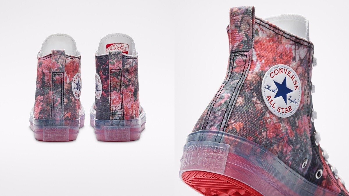 玫瑰粉加上滿版花朵圖案！Converse再推全新Chuck Taylor CX鞋款，背後隱藏感人故事