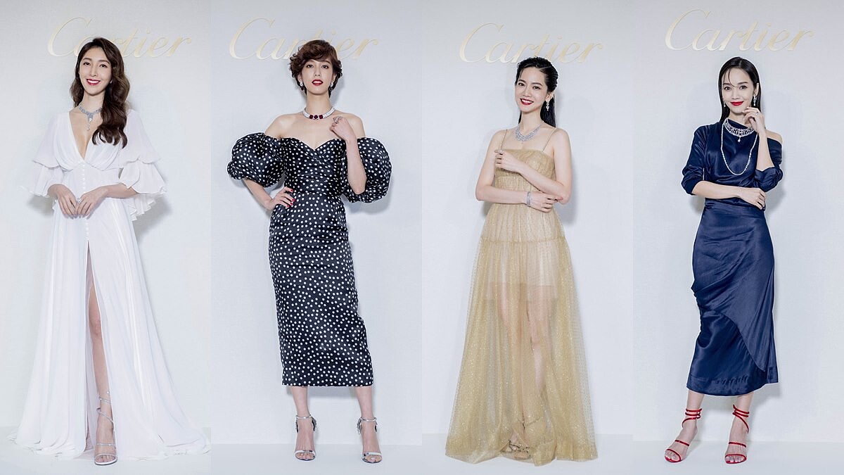 楊謹華、陳庭妮、曾之喬、侯佩岑,齊聚Cartier珠寶展