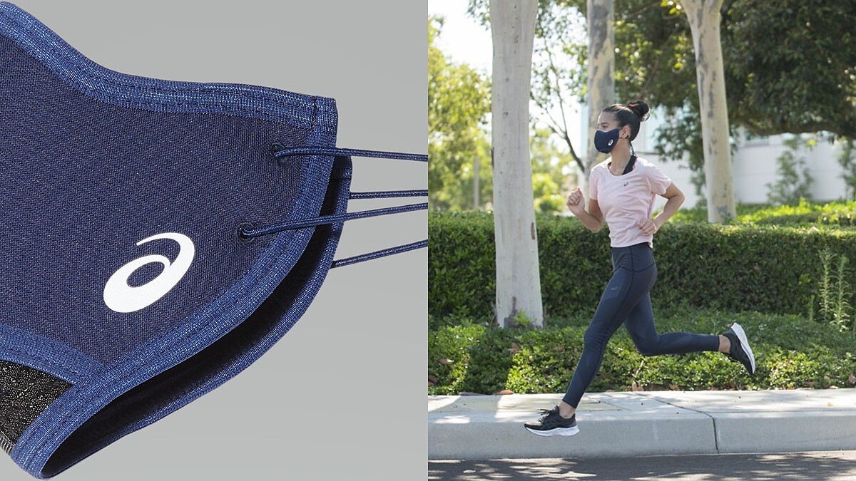 快乾、降熱又能確保呼吸順暢！Asics專為跑者研發跑步專用口罩，預計9月中上市