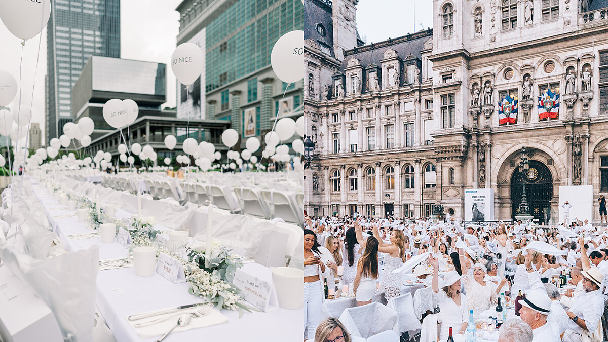 浪漫異國野餐就在台北街頭!2020不能錯過的「台北國際白色野餐」登場啦~神秘地標X活動亮點 一次看!