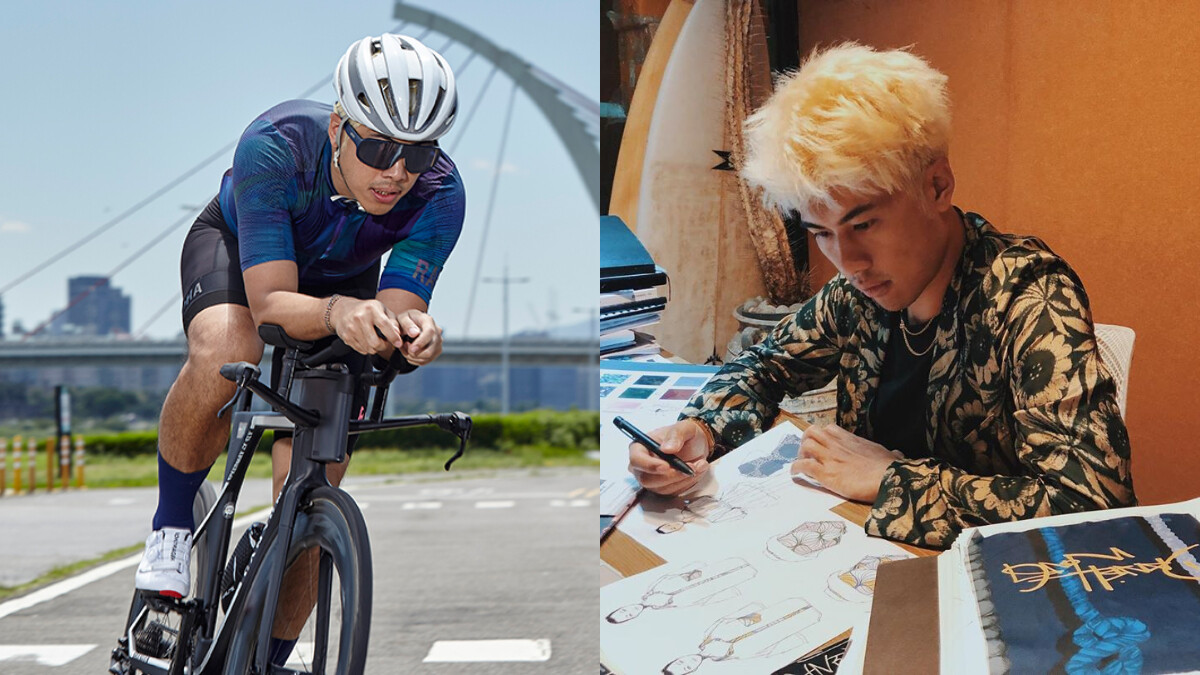 Daniel Wong私下是三鐵控！從設計到愛好都秉持狂野精神，呼籲女孩們都野起來！