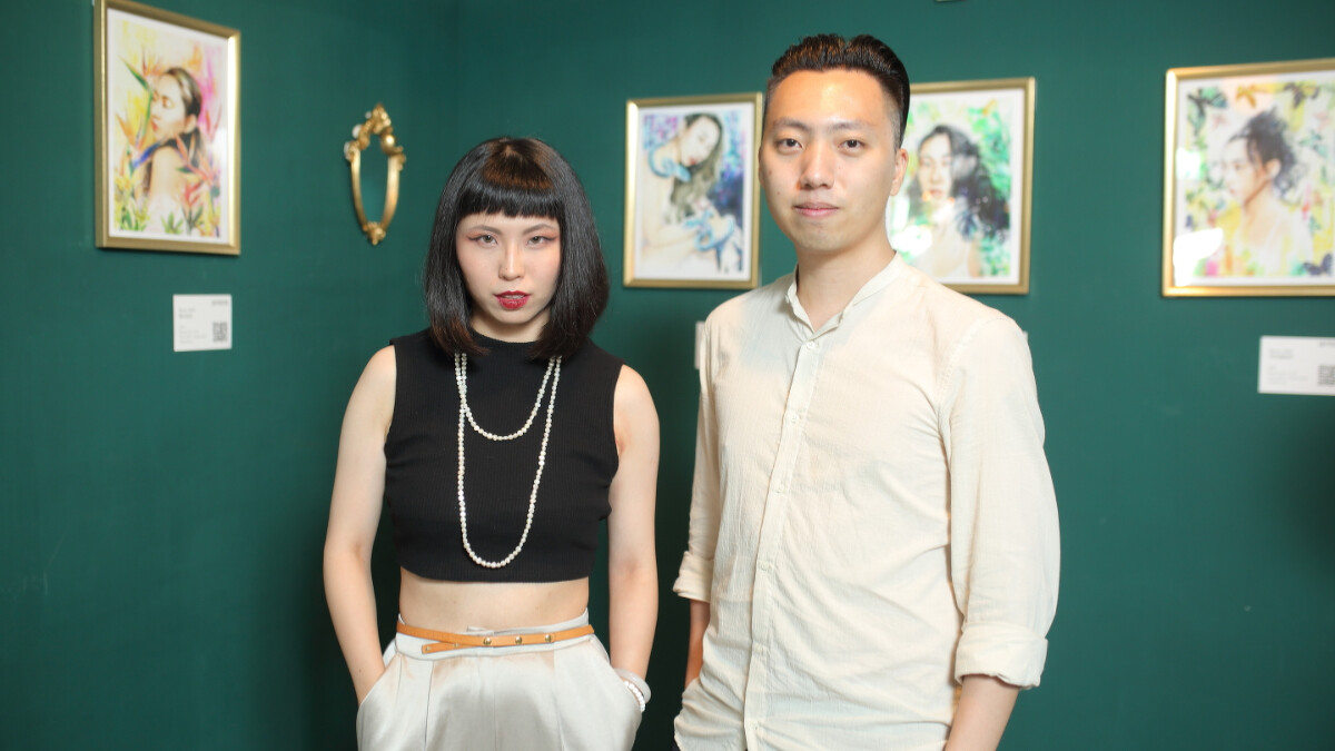 藝術家Breeze與策展人Neal