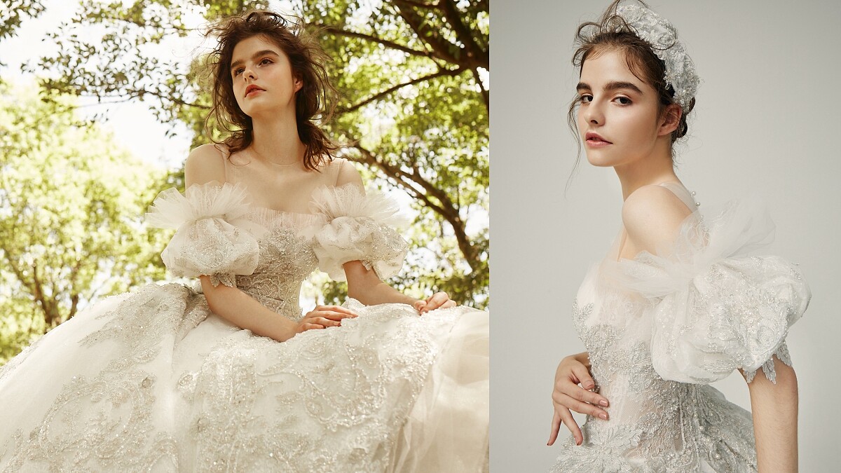 志玲姊姊婚禮當日的禮服如今也穿得到啦！Sophia Ritz 2021春夏高級訂製婚紗，實現各女孩的公主夢