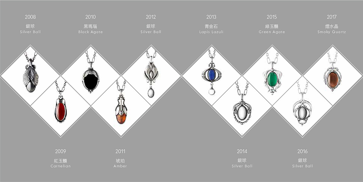 GEORG JENSEN HERITAGE系列 2008-2017
