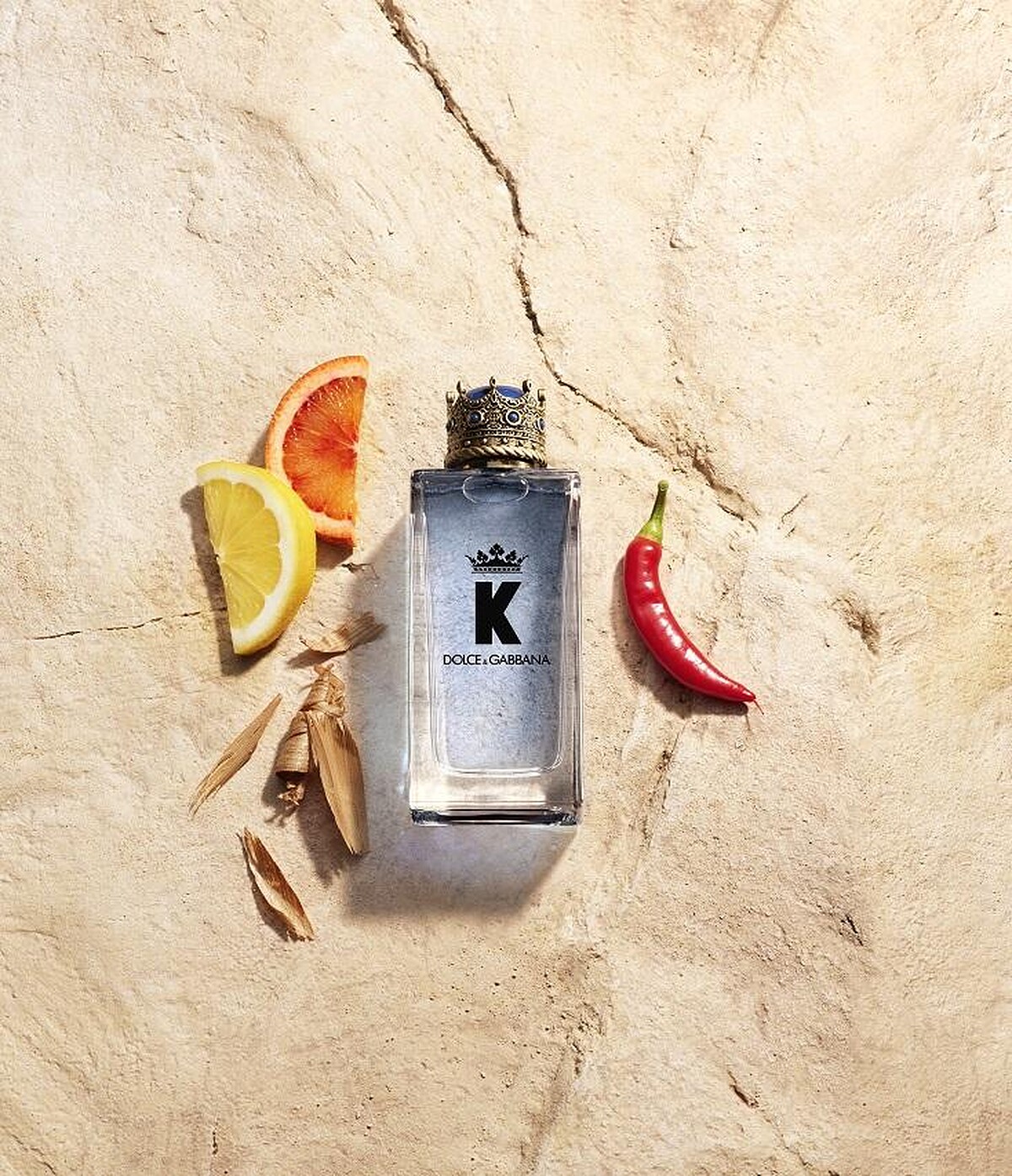 K by Dolce & Gabbana王者之心男性香水，100 ml，NT3,300；50 ml，NT2,400