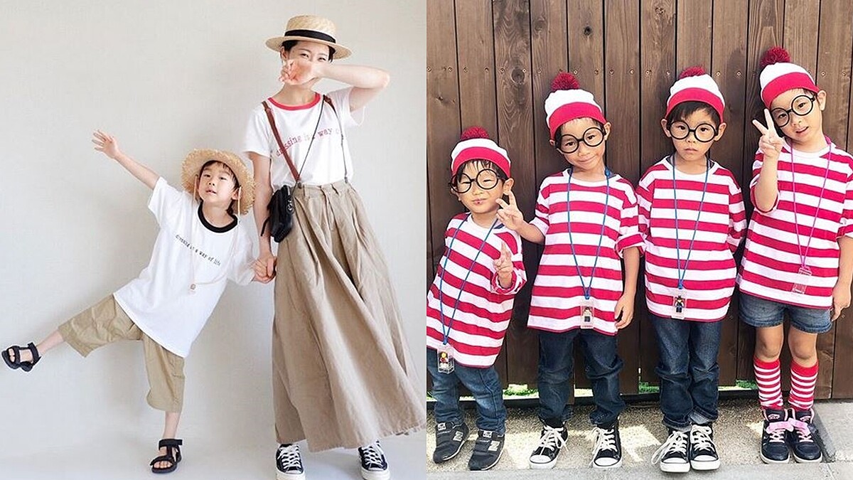 看完保證心暖暖！透過IG上兩組日本親子檔穿搭帳號，解析超萌穿衣法則！