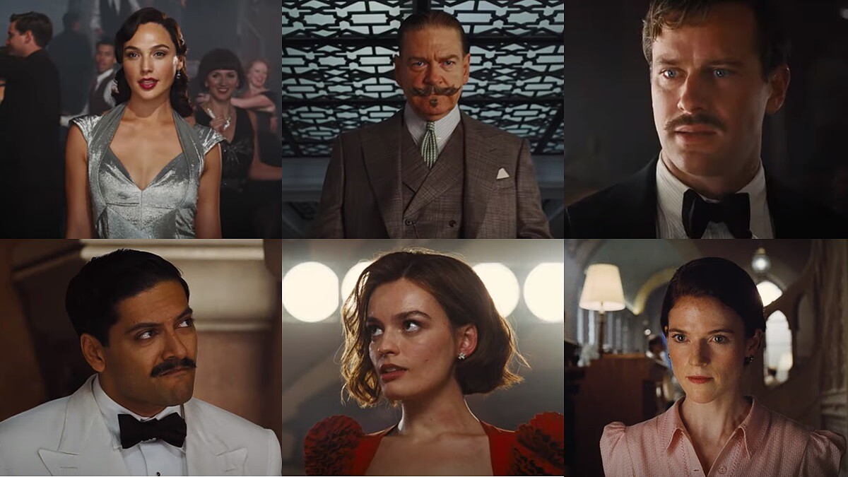 《尼羅河謀殺案》年度燒腦推理兇殺案！大偵探「白羅」回歸，蓋兒加朵、艾米漢默同台飆戲