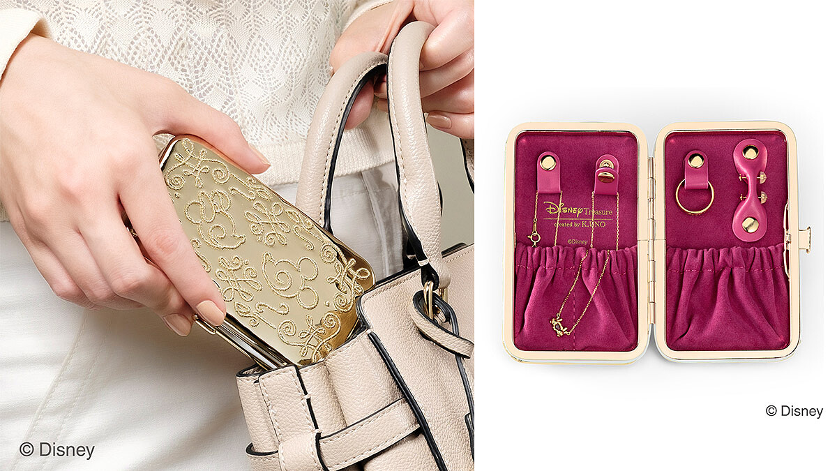 少女心大噴發！K.UNO迪士尼旅行專用造型珠寶盒真的好懂女孩心，外出玩樂再也不煩惱珠寶首飾收納問題啦！