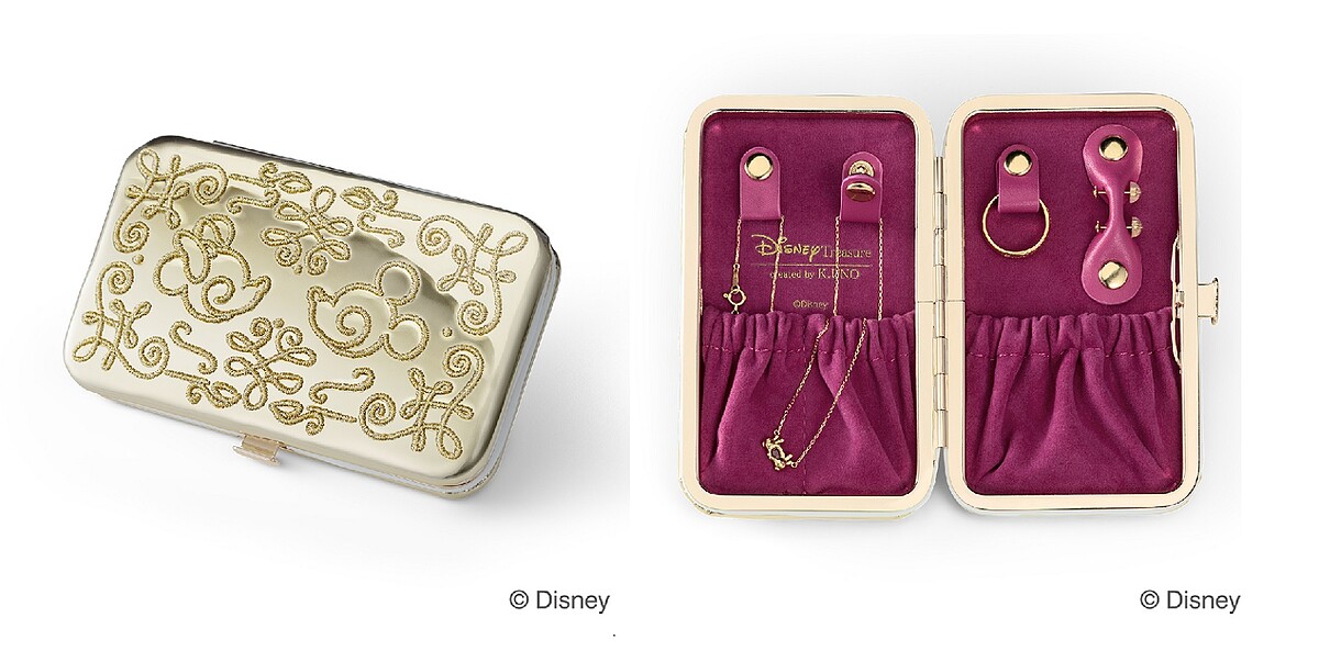 Mickey & Minnie Travel Jewelry Case，推薦價格NT1,300