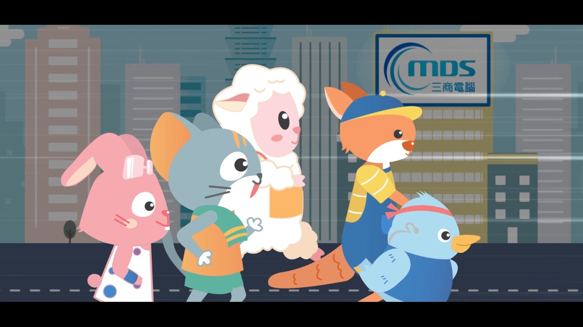 Burning!燃脂挑戰賽!遊戲衝刺畫面 &ndash; 三商電腦提供