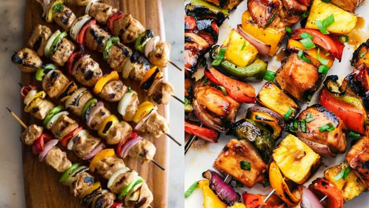 在家也可以享受的滑嫩彩蔬雞肉串 低脂低卡吃起來超療癒 食譜做法都幫你整理好了！