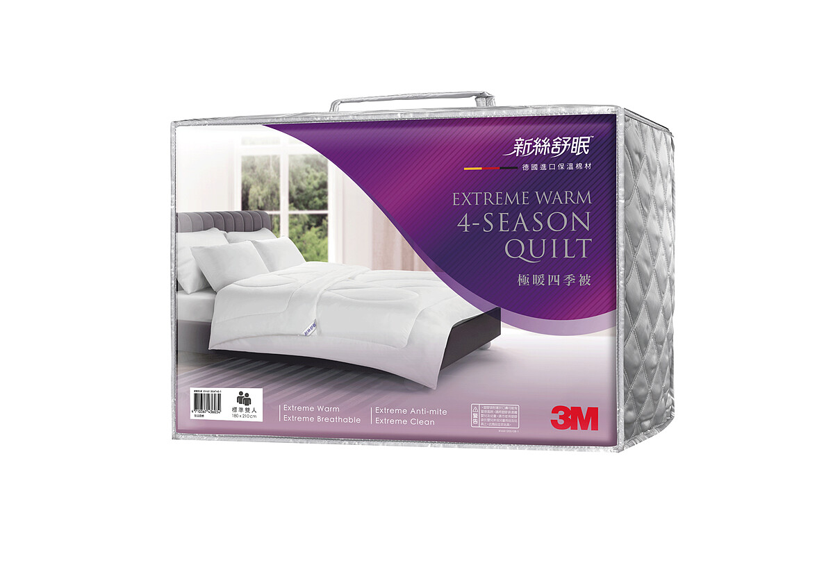3M新絲舒眠極暖四季被/ 購買通路 3M百貨專櫃