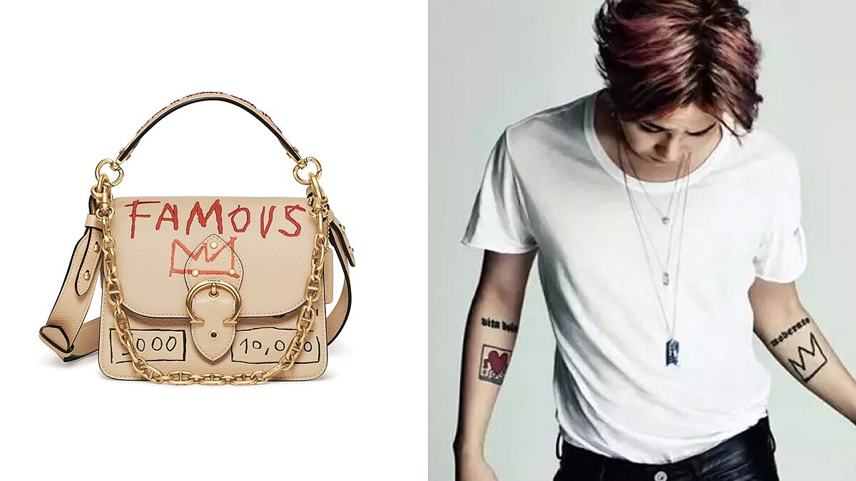 GD手上的皇冠就出自這個藝術家！Coach聯手Jean-Michel Basquiat推出全新BEAT手袋