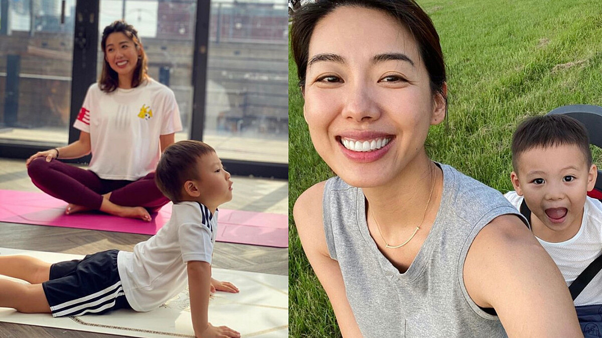 【親子瑜珈好好玩】4組適合媽咪與寶貝一起做的瑜珈動作 健康又快樂｜可彤健身教室#4