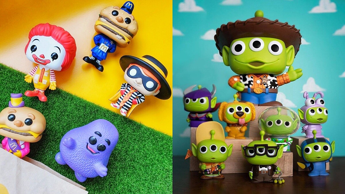 公仔迷快衝!FUNKO快閃店插旗京站推限量麥當勞、三眼怪變裝系列公仔,超萌造型限量開搶