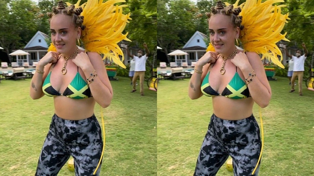 愛黛兒Adele是妳嗎？IG比基尼新照曬超狂瘦身成果，V臉細腰根本判若兩人