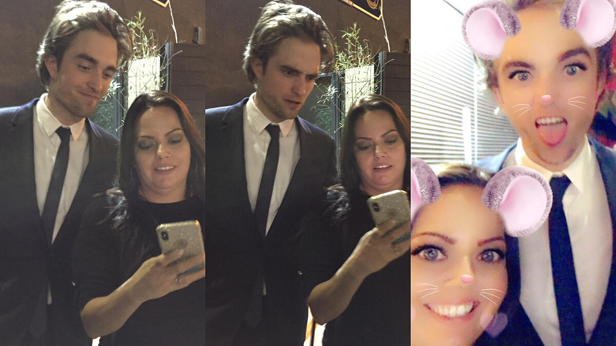 羅伯派汀森 《蝙蝠俠》帥出新高度！粉絲求開心合影，「高恥度濾鏡」讓男神皺眉超傻眼！