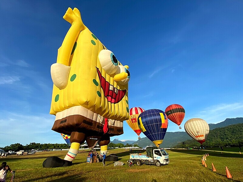 「2020臺灣國際熱氣球嘉年華」現場美景