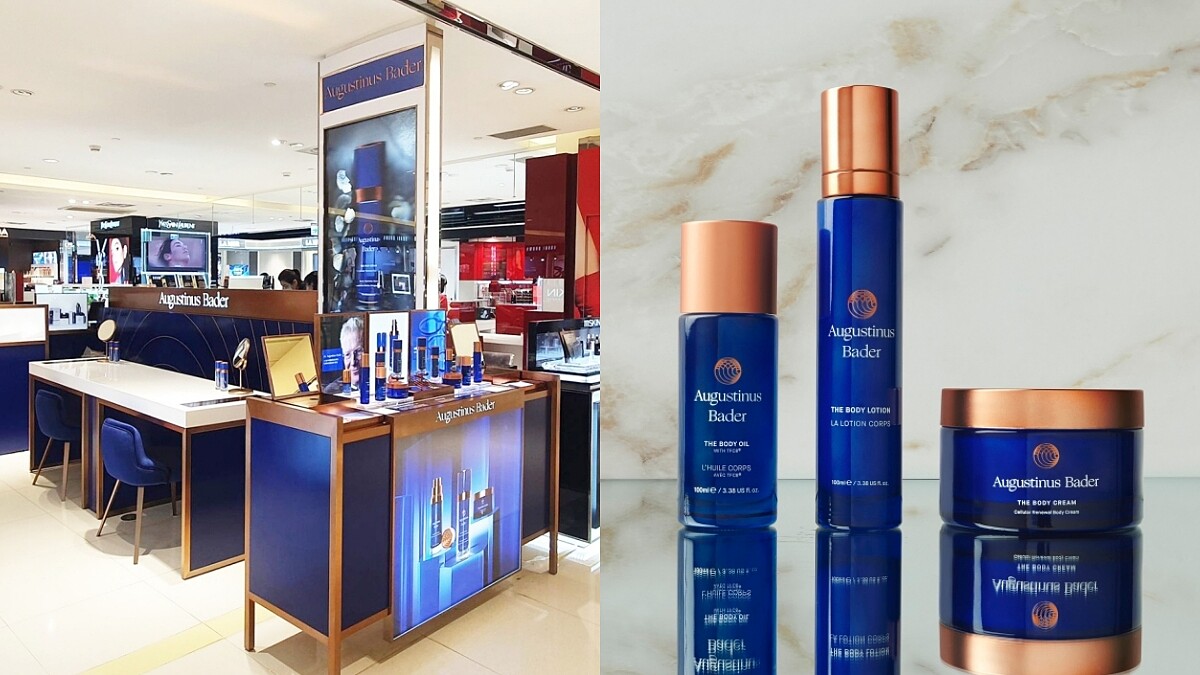 德國頂級抗老品牌Augustinus Bader一罐「德國AB藍霜」賣翻全球，紅到維多莉亞貝克漢指名合作，2020正式進軍台灣