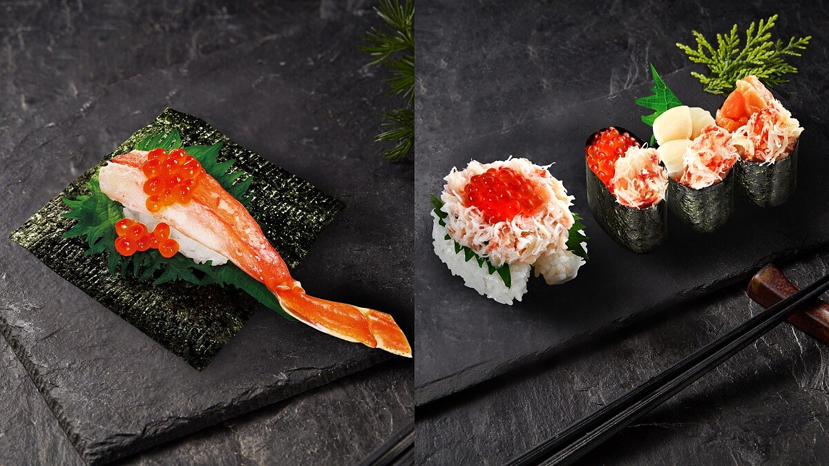 限時7天！藏壽司推8款秋季限定「松葉蟹祭」，還有全新必吃的炙烤起司扇貝