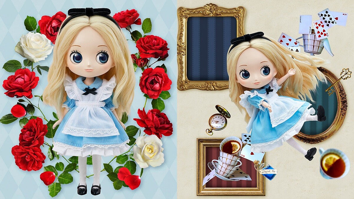 太夢幻!Q posket Doll新系列推迪士尼愛麗絲,水汪汪大眼搭配柔順頭髮細緻度再升級
