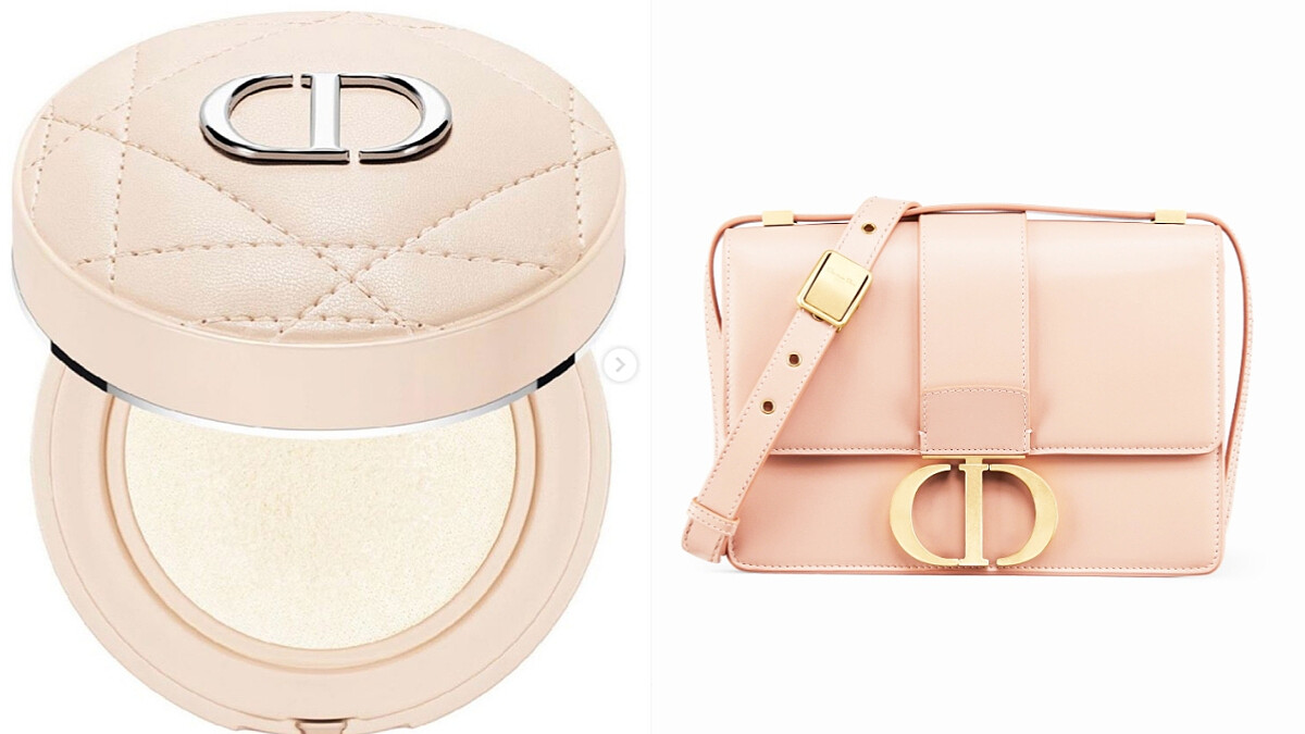 Dior 2021重量級新品悄悄曝光…奶茶粉色氣墊美暈了！結合Montaigne手袋完美配對