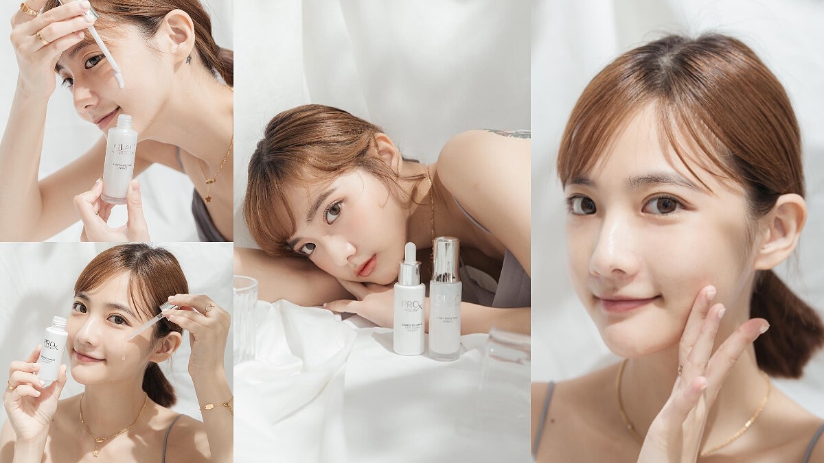 隨時閃閃發光的Nina！公開「白裡透光」水光肌秘訣 梳妝台斷捨離，只留「這兩瓶」