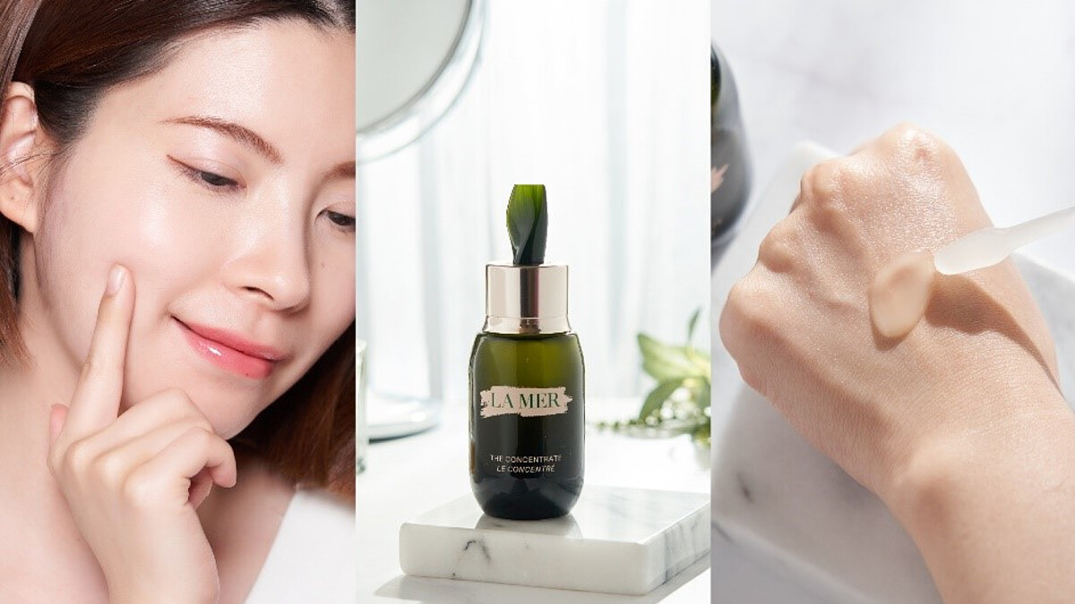 拋下妳手邊的瓶罐、頂級保養界最強修復精華非它莫屬！貴婦名媛人手一瓶的「La Mer海洋拉娜濃萃雙重修復精華」解決妳所有肌膚惱人問題