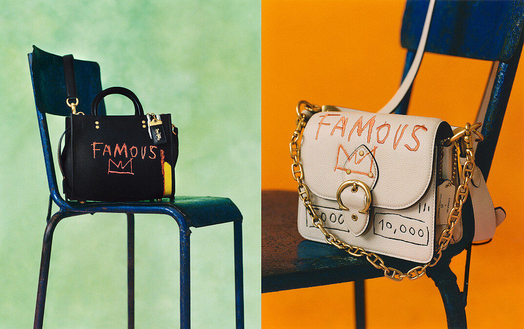 Coach x Jean-Michel Basquiat Rogue 25手袋TWD 35,800／ Coach x Jean-Michel Basquiat Beat 手袋TWD 25,800