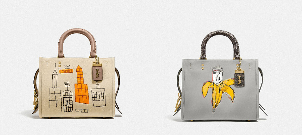 Coach x Jean-Michel Basquiat聯名系列Rouge 25手袋 各NT35,800