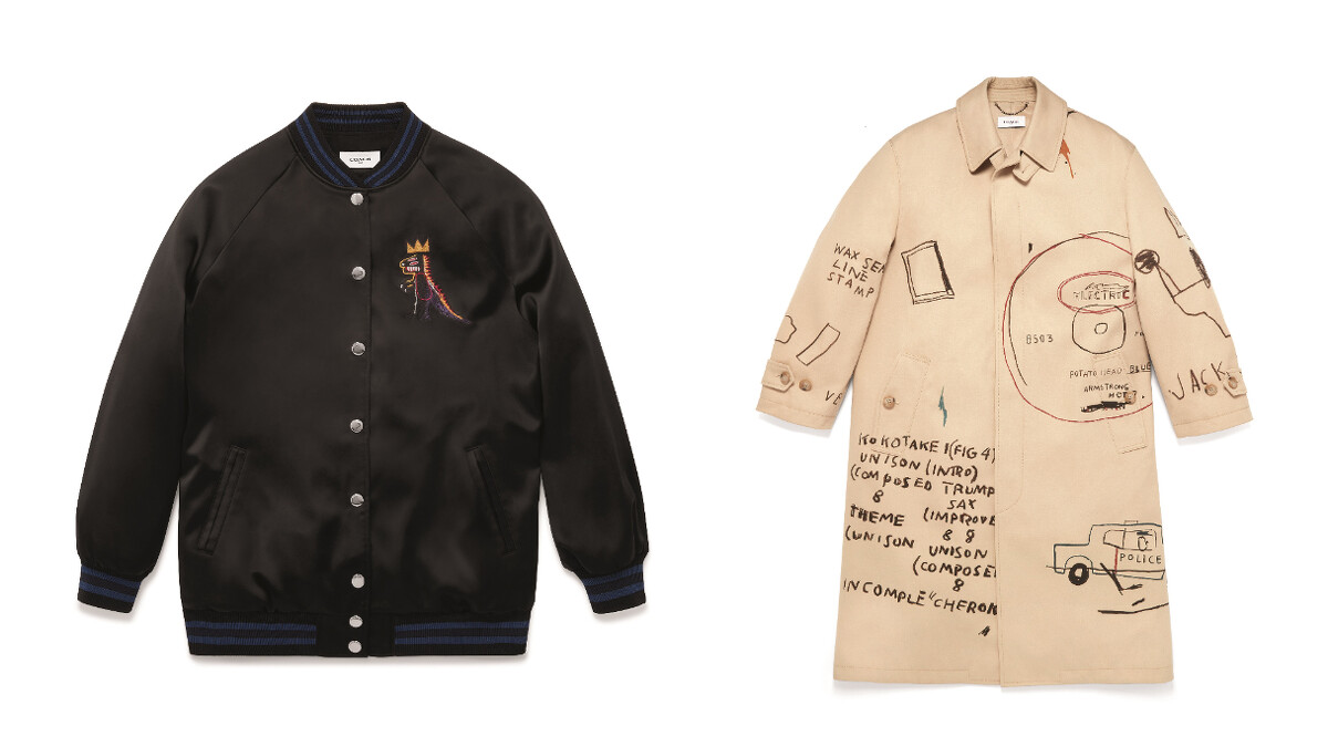 (左) Coach x Jean-Michel Basquiat聯名系列外套，NT$ 25,800、風衣，NT92,800。