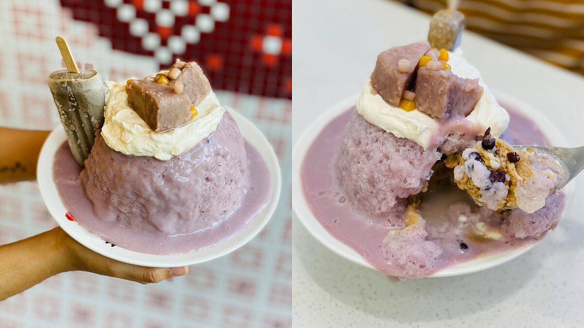 芋頭控快衝！《鮮芋仙》期間限定新品「芋神冰」，淋上瀑布般超厚芋泥、新鮮芋頭塊，今年必嗑的超澎湃夢幻冰