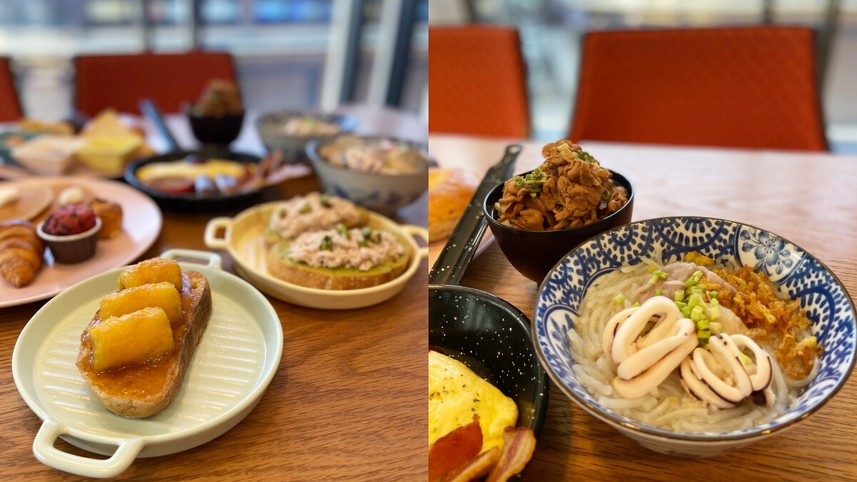 全日餐廳的早餐，也有了更多選擇！