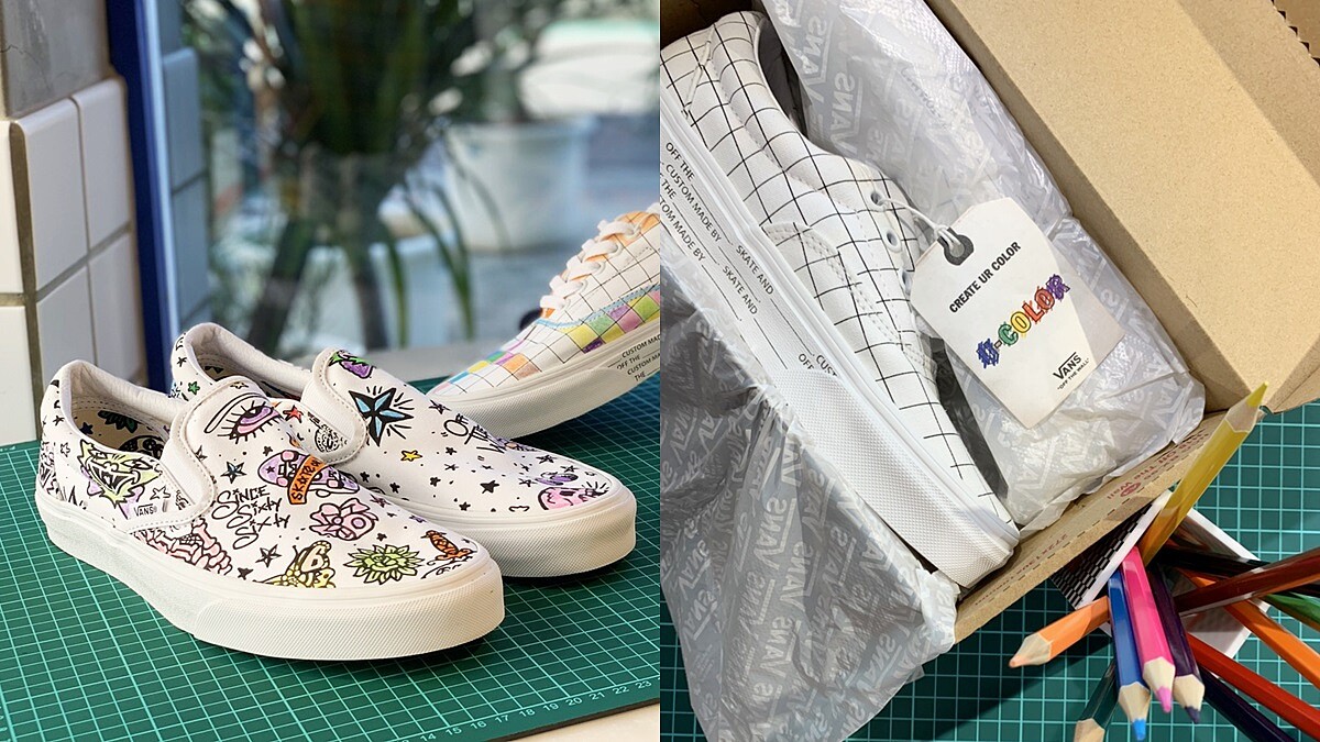 自己的Vans自己畫！全新U-Color系列推出Era、Slip-On鞋款，打造全世界獨一無二的帆布鞋