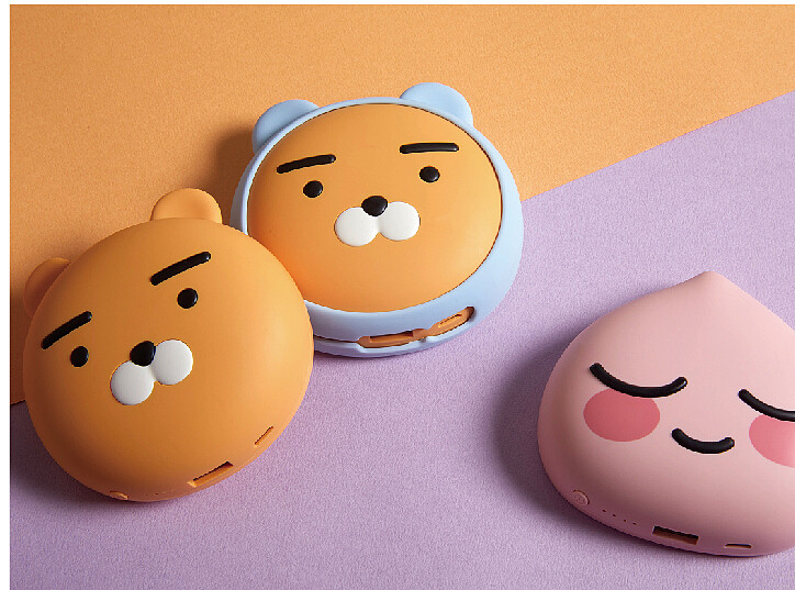 KAKAO friends立體造型隨身充電器6400mAh (附充電線) 優惠價1770元