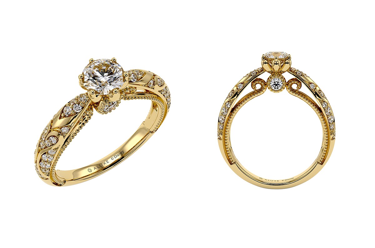 Be My World 求婚鑽戒。主鑽0.50-1.00ct，戒台售價18K NT$42,800 / 鉑金 NT$50,000，主鑽價格另計。