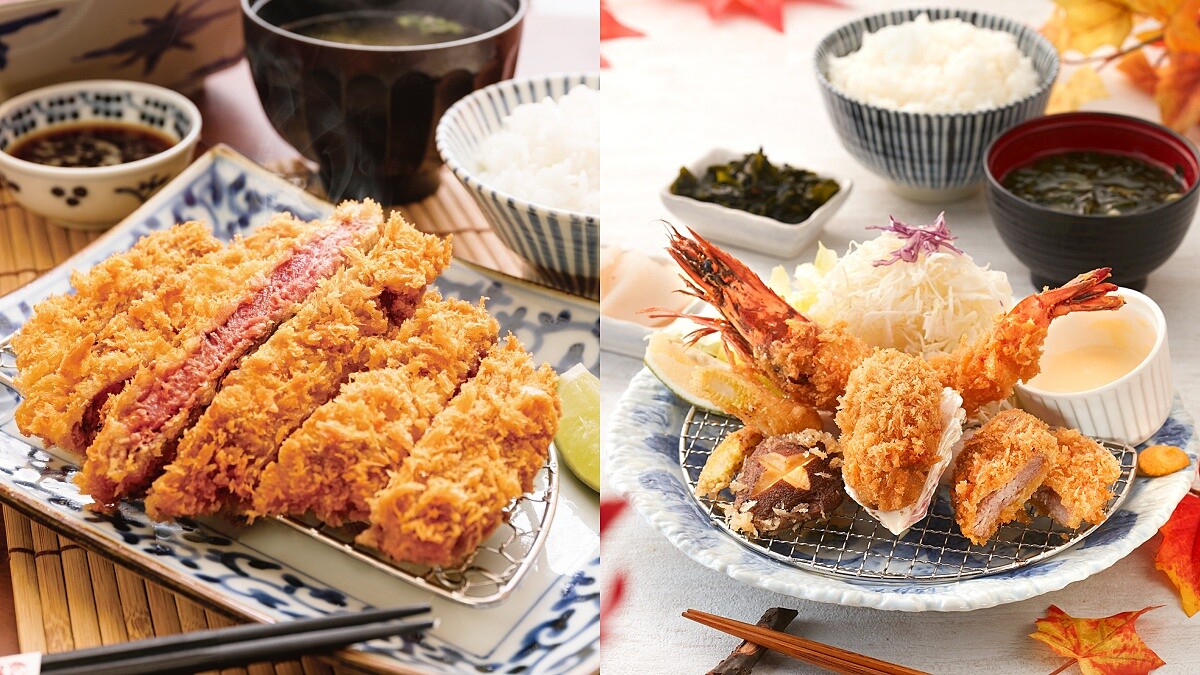 太誘人！銀座杏子日式豬排推軟殼蝦盛合、日本當紅炸牛排秋季新品，品嚐蝦中之王不用剝殼大口享用