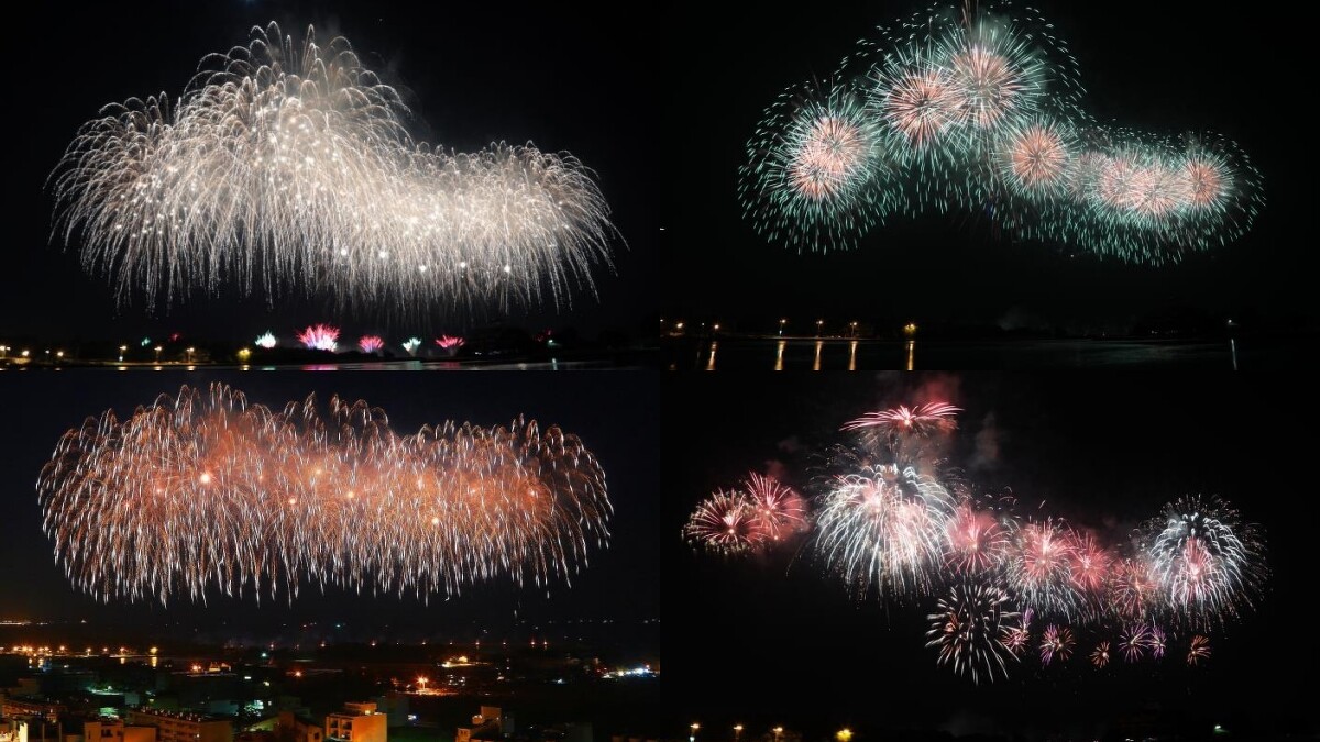 9/26測試煙火吸引超過萬民觀眾觀賞