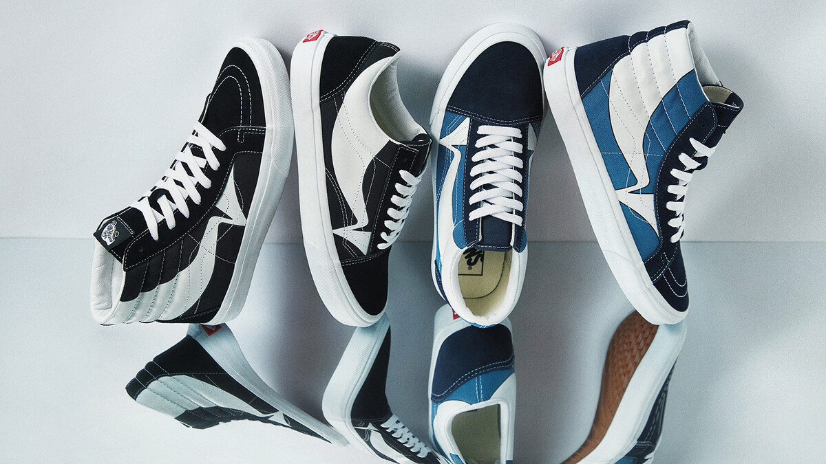 VANS WARP SK8-HI，共二色，NT2,580。 