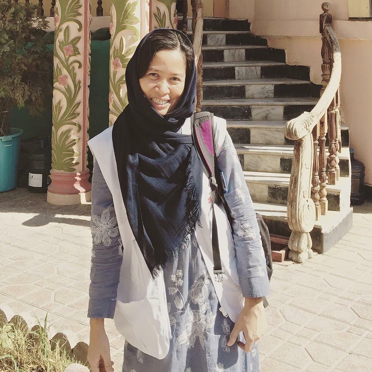 來自菲律賓的伊凡潔琳庫亞醫師，從小立志要當外科醫師。&copy; MSF