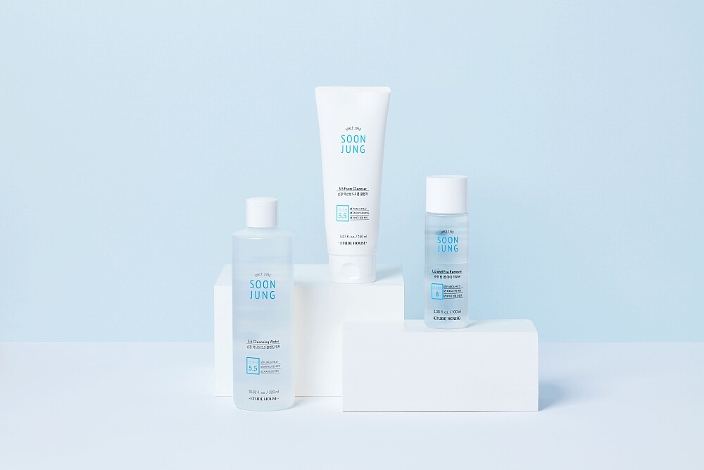 ETUDE純晶敏弱專用洗卸系列