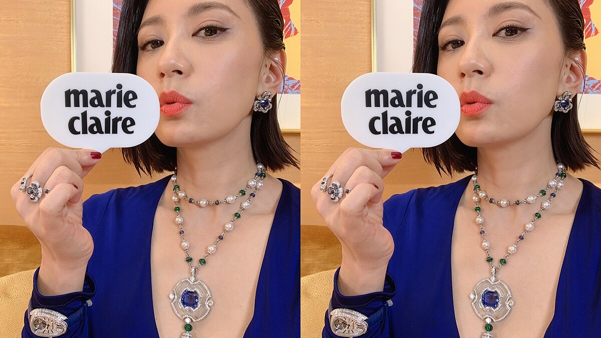 現身寶格麗Bulgari活動，賈靜雯：我應該是一顆5克拉鑽石，份量夠又給人很純粹的感覺。