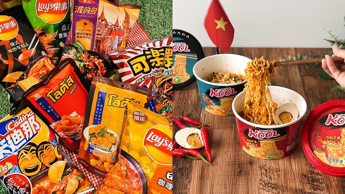 零食控必收!7-11日韓泰美食季開跑,超過30款零食、泡麵,在家像出國一樣好吃