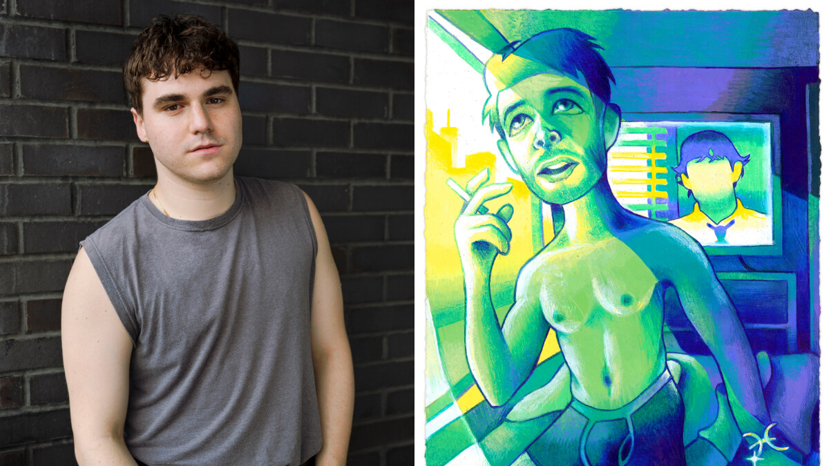 【酷兒插畫家】紐約猶太男孩Jared Freschman的迷幻色彩學