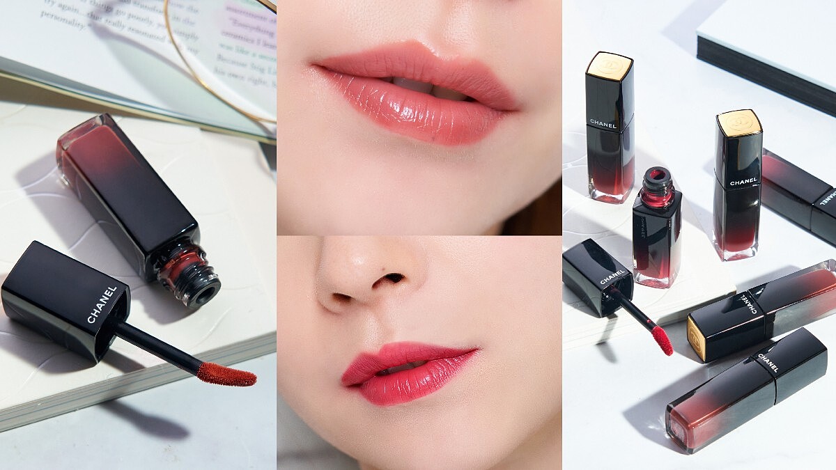 甘心被香奈兒釉光唇萃圈粉的M編∼全新20色太難選了，#小香釉光唇get！