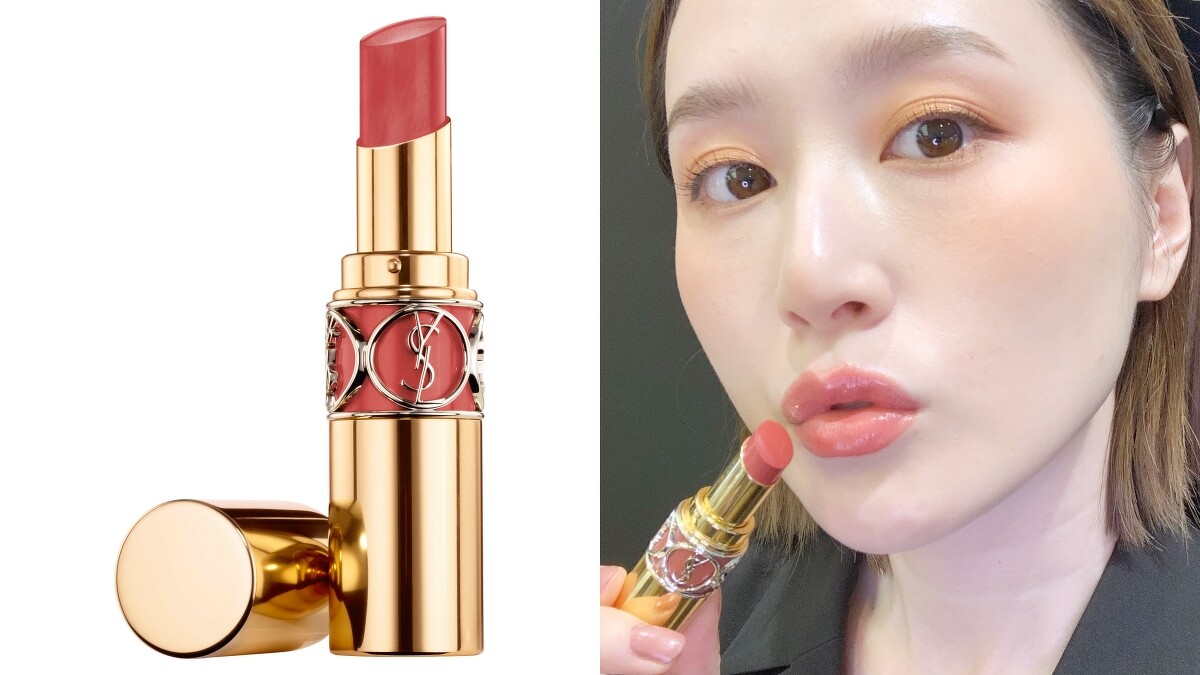 YSL情挑誘光水唇膏#87 ROSE AFRIQUE玫瑰輕吻