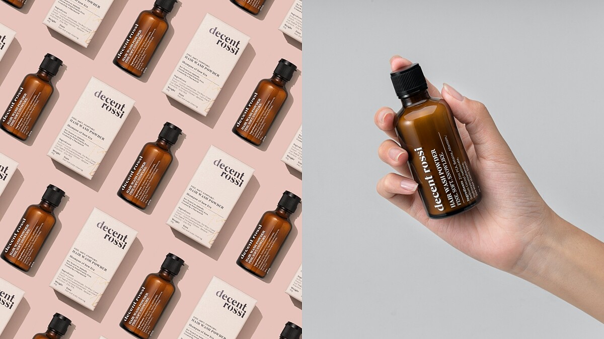 decent rossi藥師研發的MIT保養品，溫柔守護每一吋肌膚，明星商品「頭皮甦醒洗髮粉」極簡到只有6成份