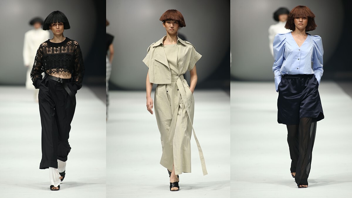 2020臺北時裝週｜DOUCHANGLEE 2021春夏系列「混合思維 制約與解放」，以跨越風格、季節、性別的包容重組，彰顯獨特輕鬆優雅本質